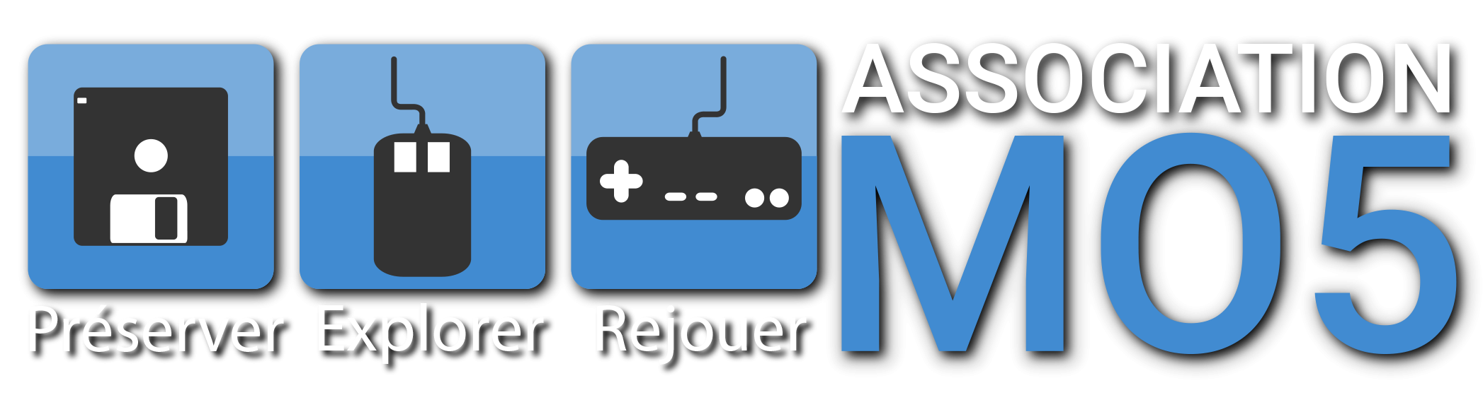 Logo MO5 — Mémoire du jeu vidéo