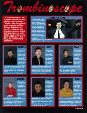 Consoles + n°17, février 1993, page 7