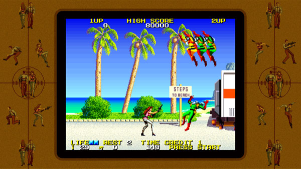 Rolling Thunder 2 (1990) dans Namco Museum (Switch)