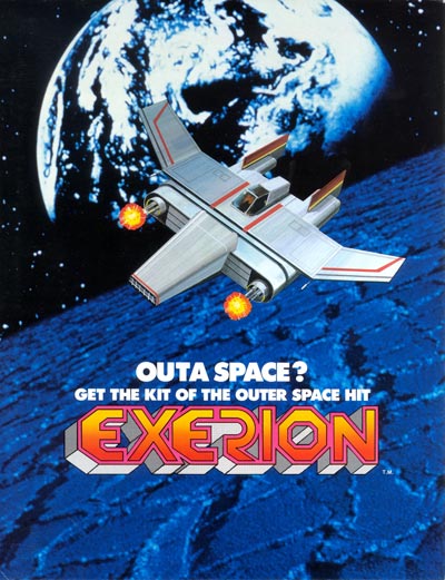 Exerion (arcade, 9,99 €)