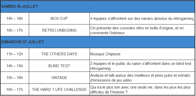 programme JE2019