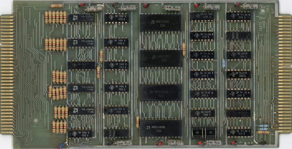 Carte 32-32 10900/S (indA) : Carte I/O. IO Adresse de base : 0xC (Logic: 0x4/0x1)